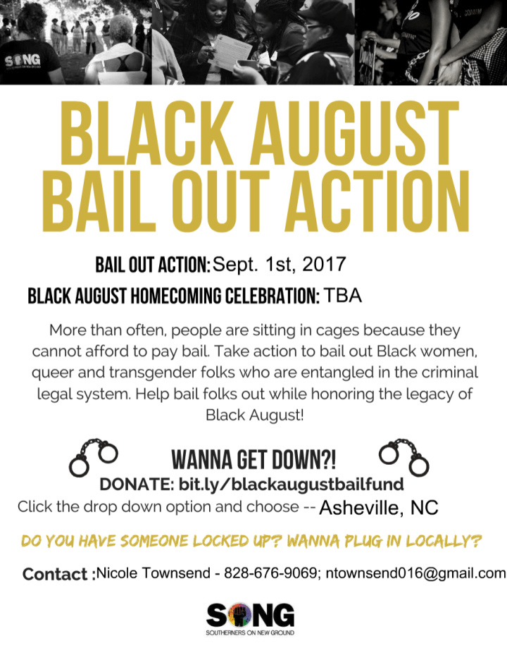 Black August Flyer