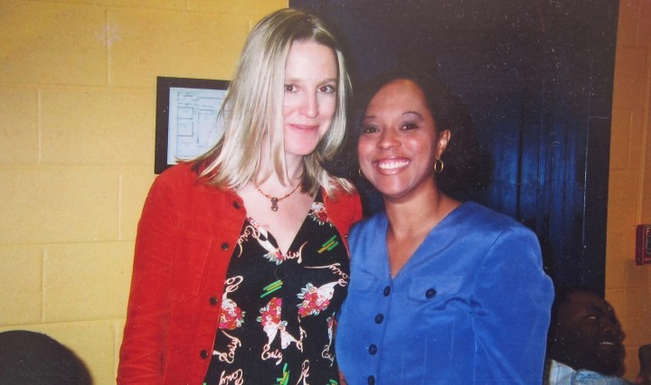 Ami Worthen and Tangie Bowman at the YWCA in Asheville, cultural diversity and community action.