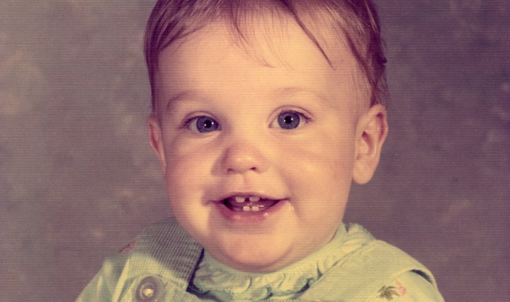 Ami Worthen as a baby.