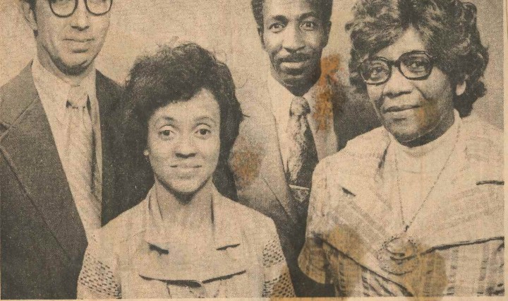 Montford Hills Club Officers 1976