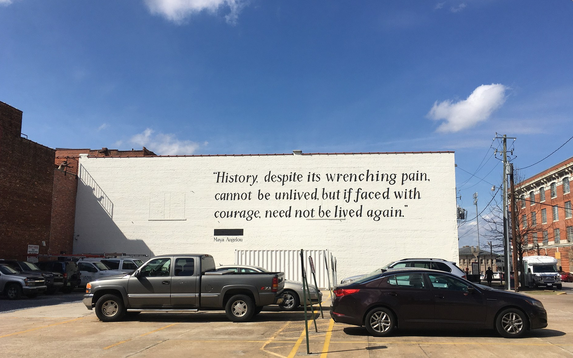 history cannot be unlived