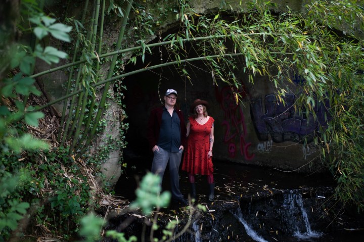 Ami Worthen and Jason Krekel in Reed Creek. Photo by Ariel Shumaker